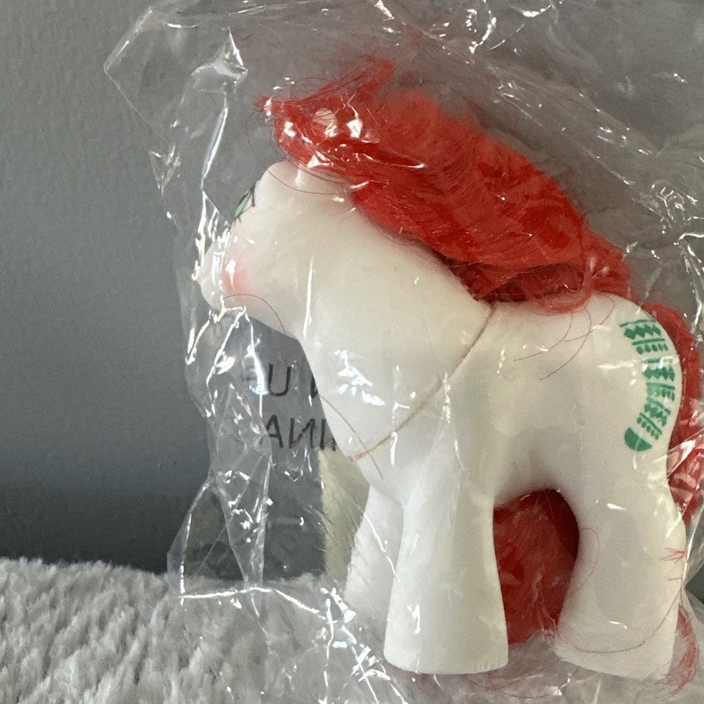 Vintage My Little‎ Pony G1 Christmas Baby Stocking Kelloggs Mail Order 1984 - Picture 5 of 6